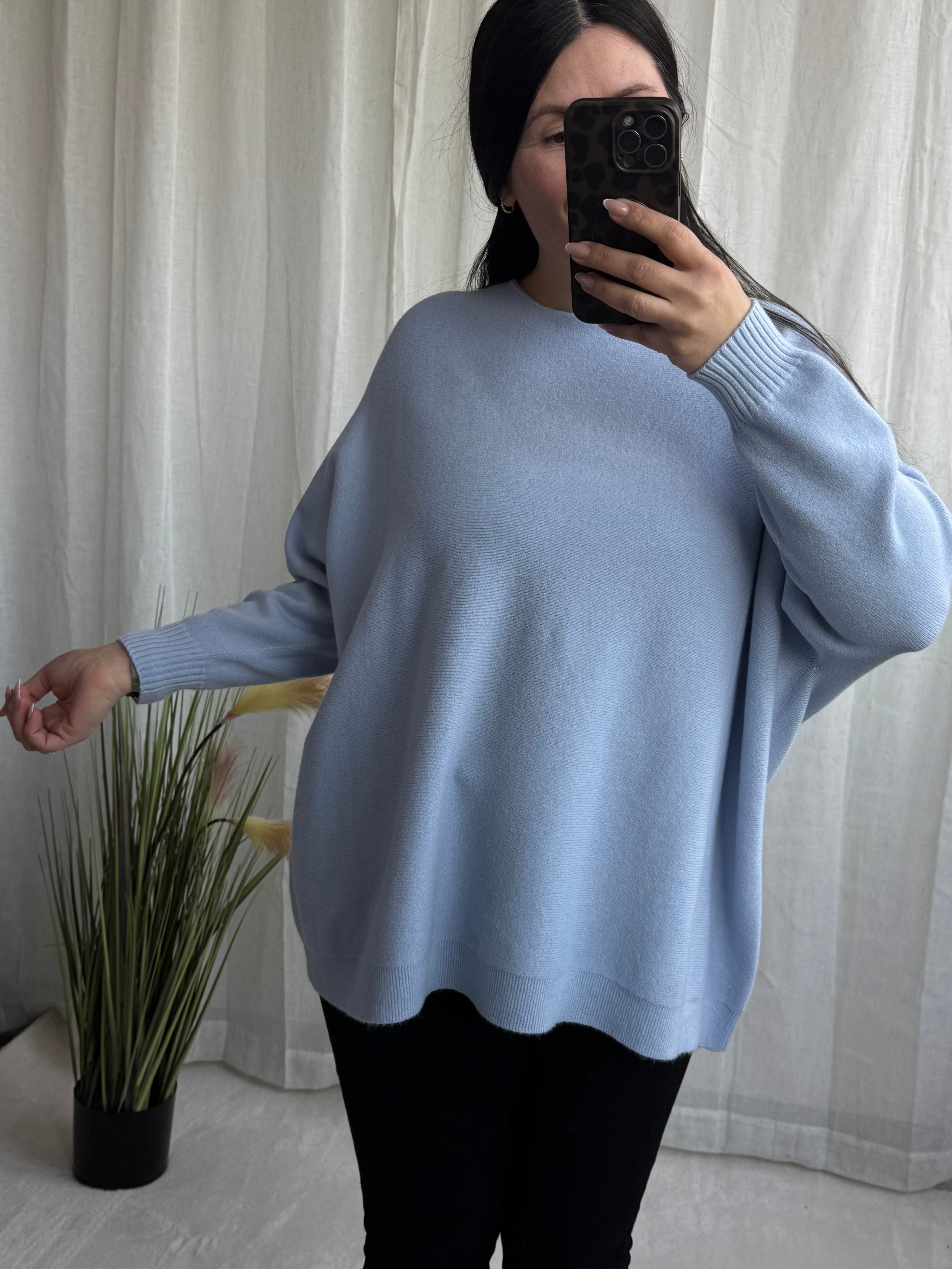 Bestseller Oversize Pullover Leni (Verschiedene Farben)