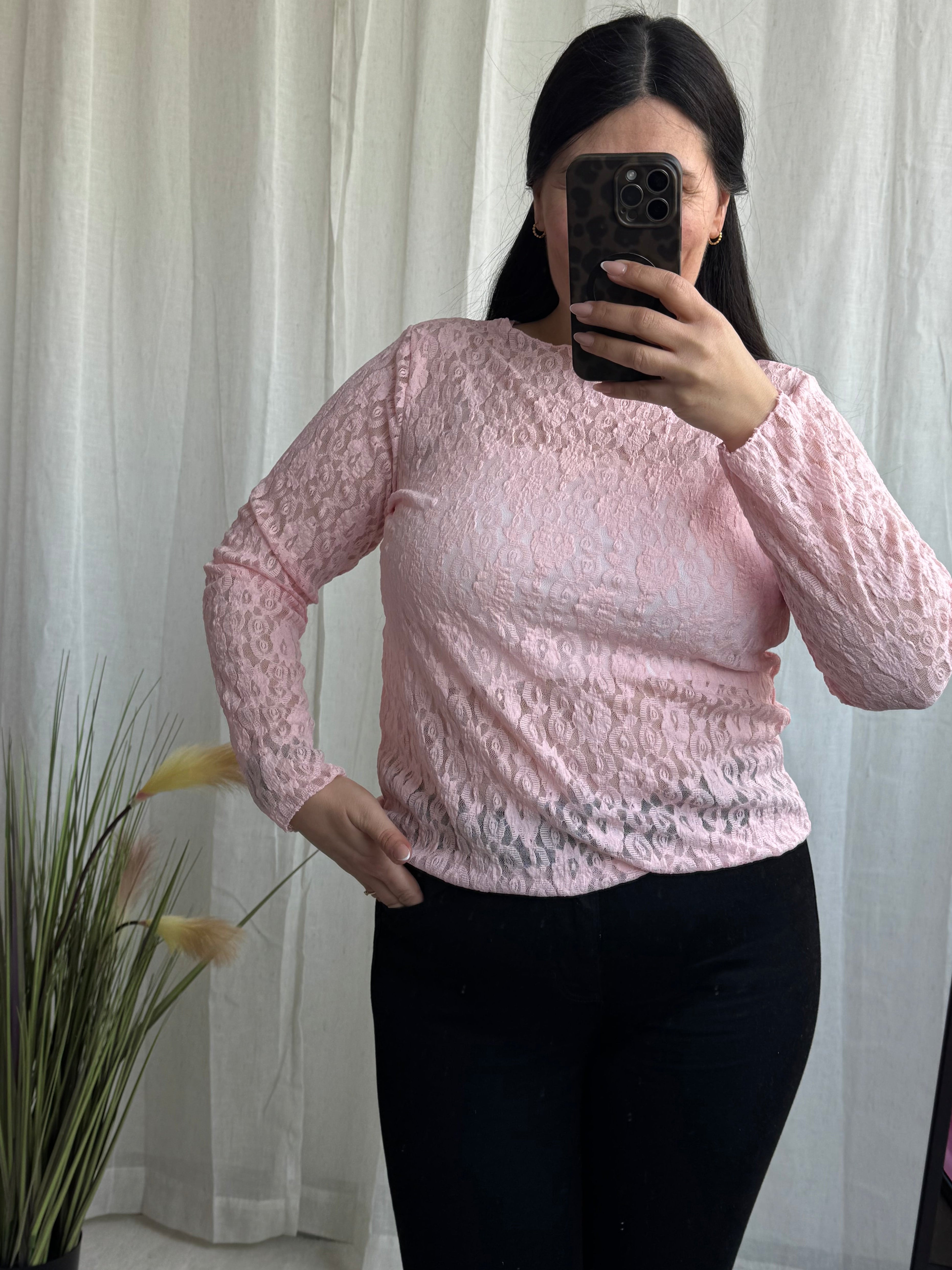 Spitzen Longsleeve Little Rose