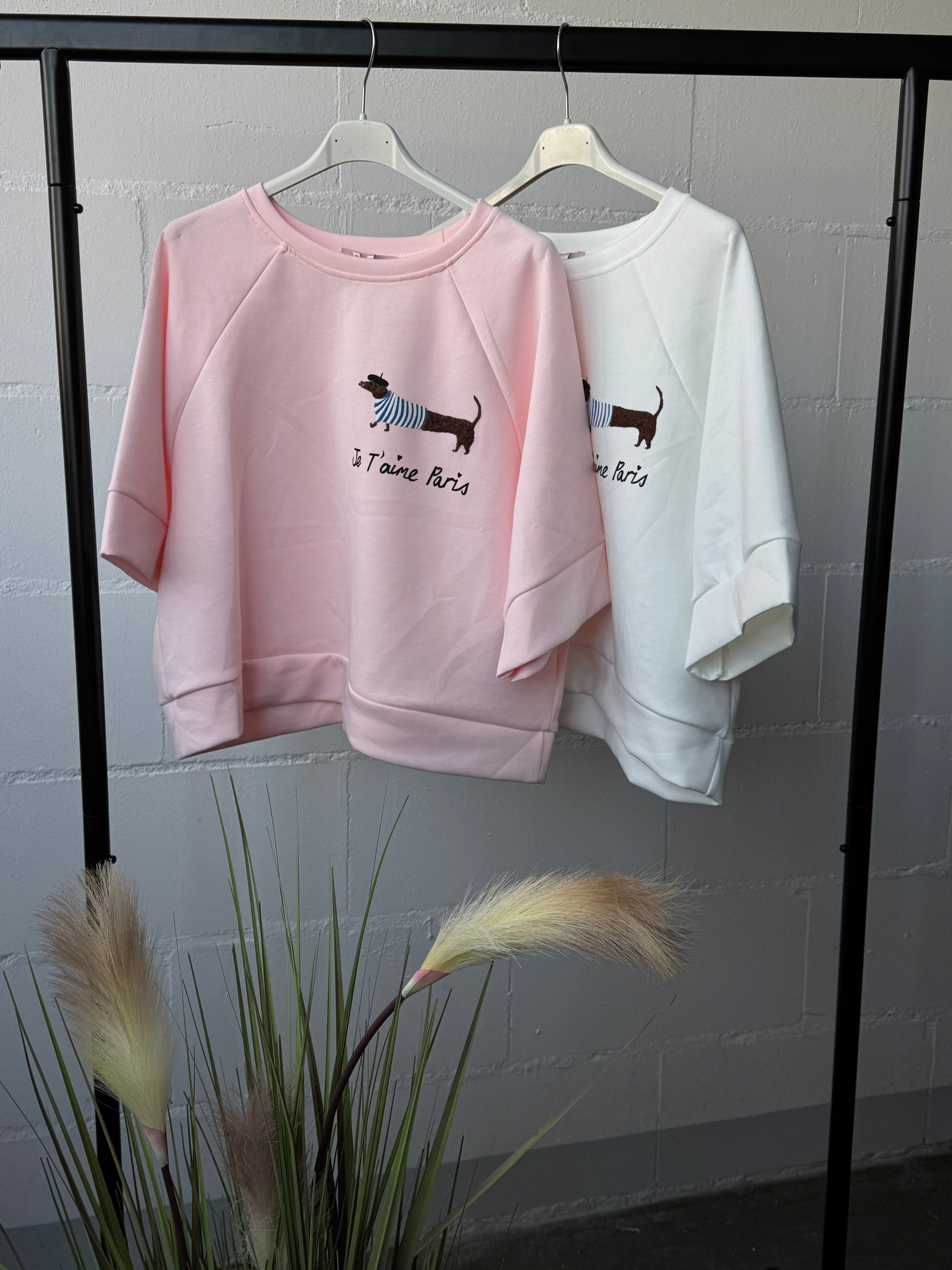 Kurzarm Shirt Paris (verschiedene Farben)