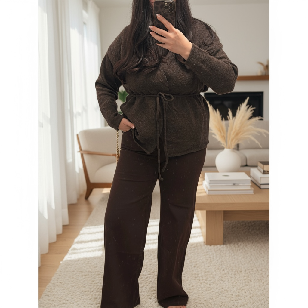 Wickel Cardigan Brown