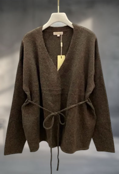 Wickel Cardigan Brown