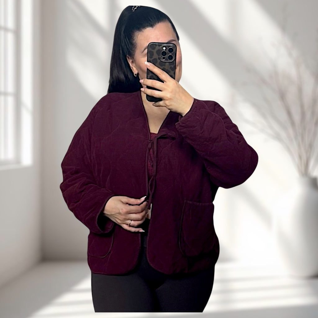 Babycord Bindejacke (verschiedene Farben)