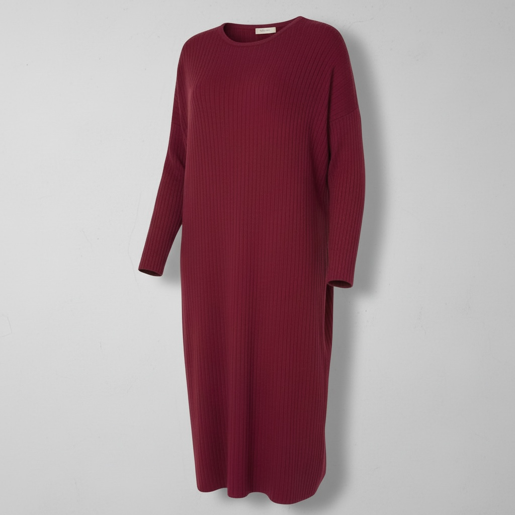 Oversize Ripp Kleid (verschiedene Farben)
