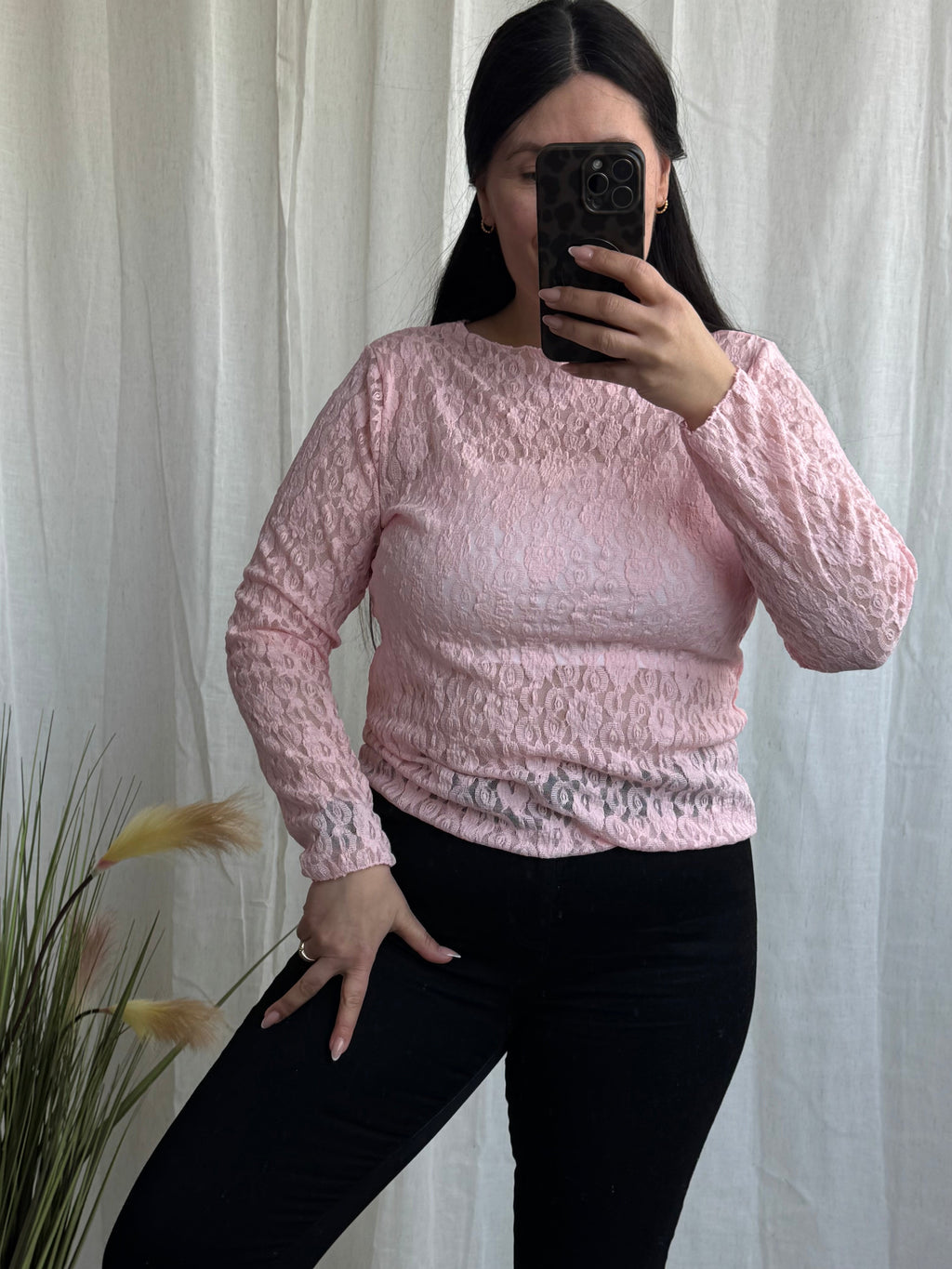 Spitzen Longsleeve Little Rose