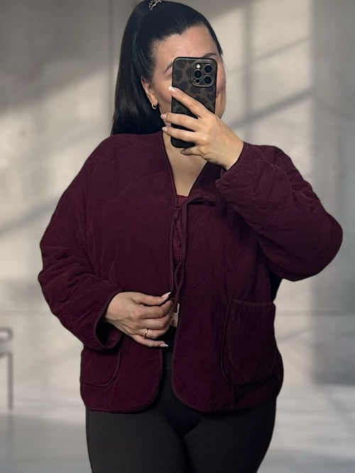 Babycord Bindejacke (verschiedene Farben)