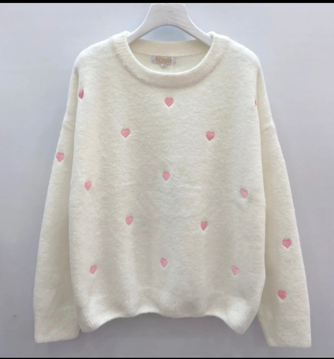 Strickpullover Little Heart (verschiedene Farben)