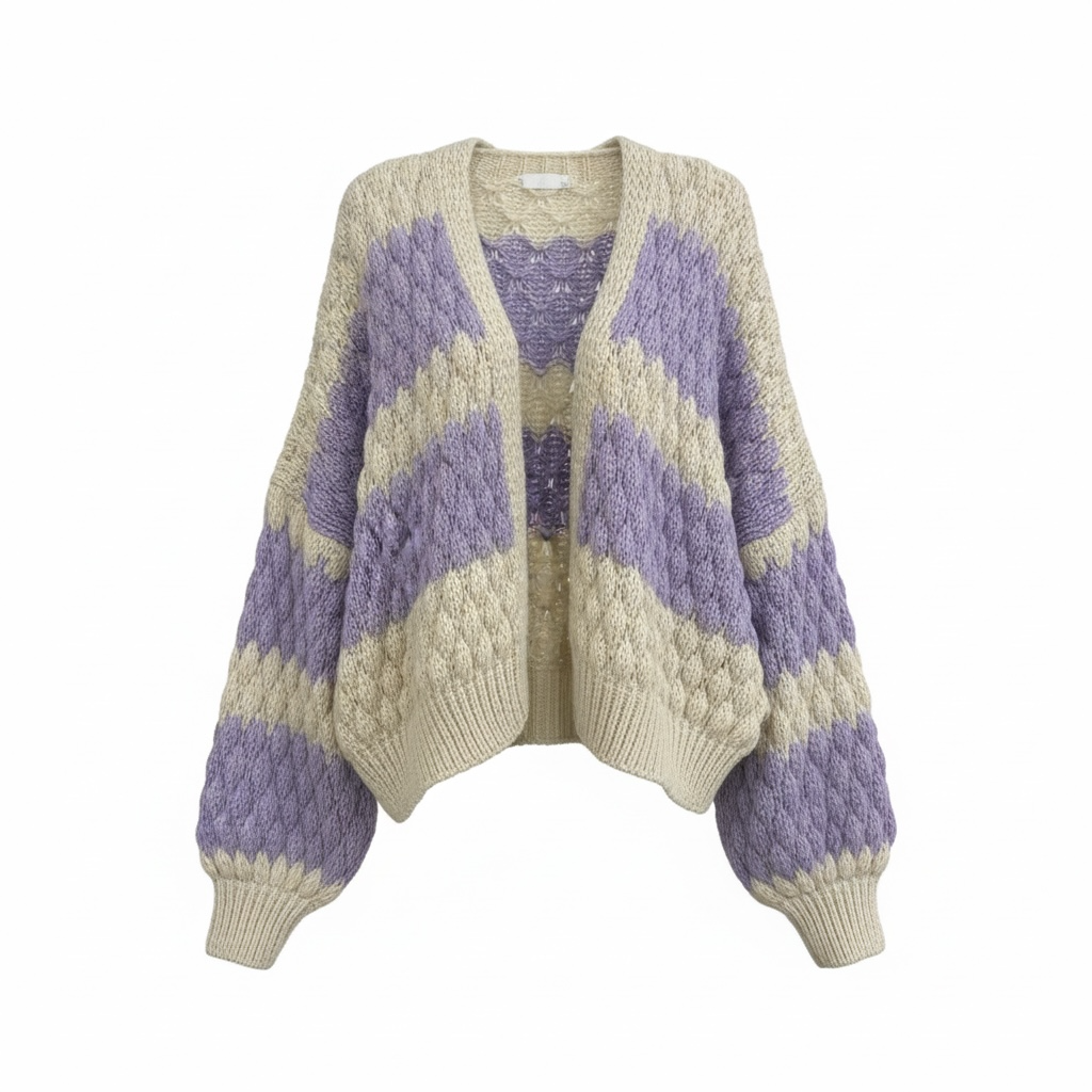 Cardigan Big Stripes