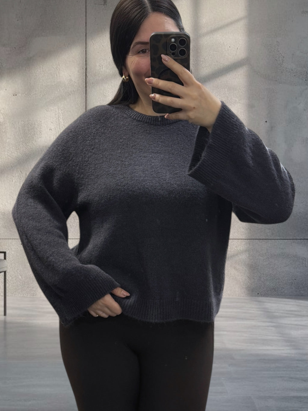 Feiner Alpaka Strickpullover (verschiedene Farben)