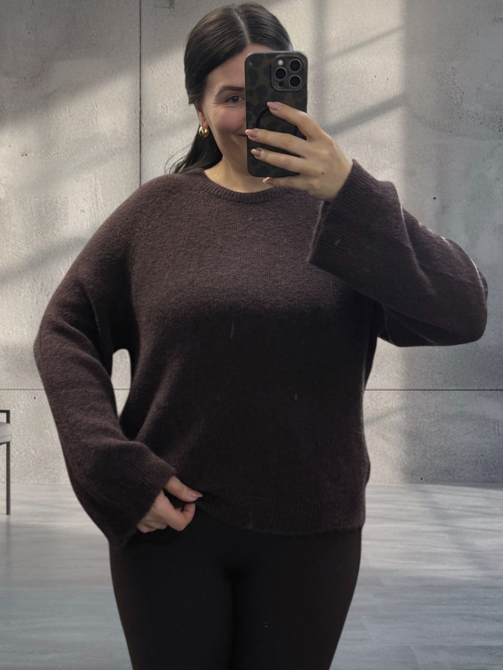 Feiner Alpaka Strickpullover (verschiedene Farben)