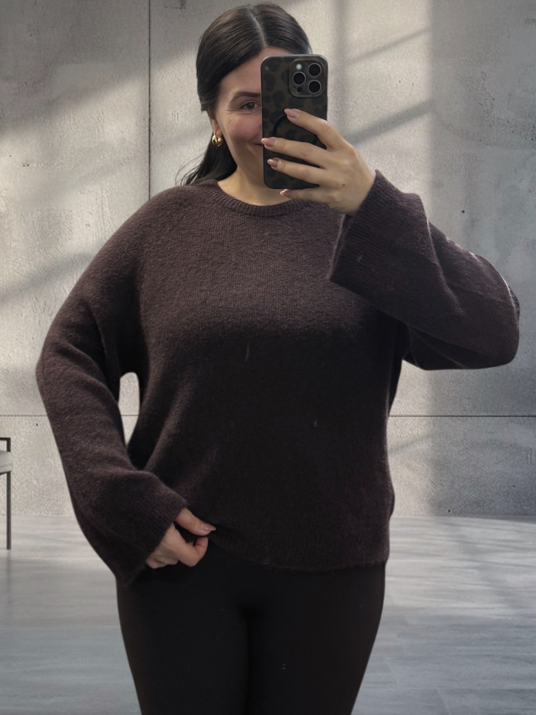 Feiner Alpaka Strickpullover (verschiedene Farben)