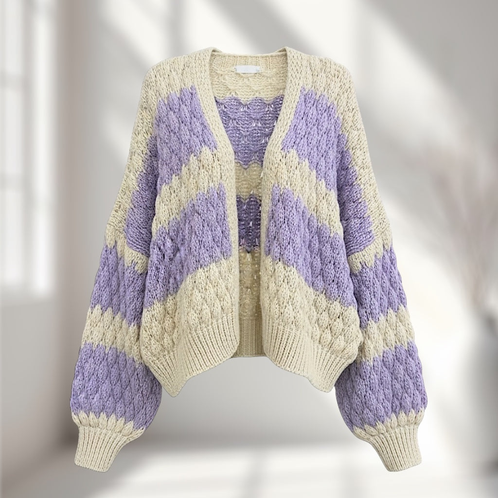 Cardigan Big Stripes