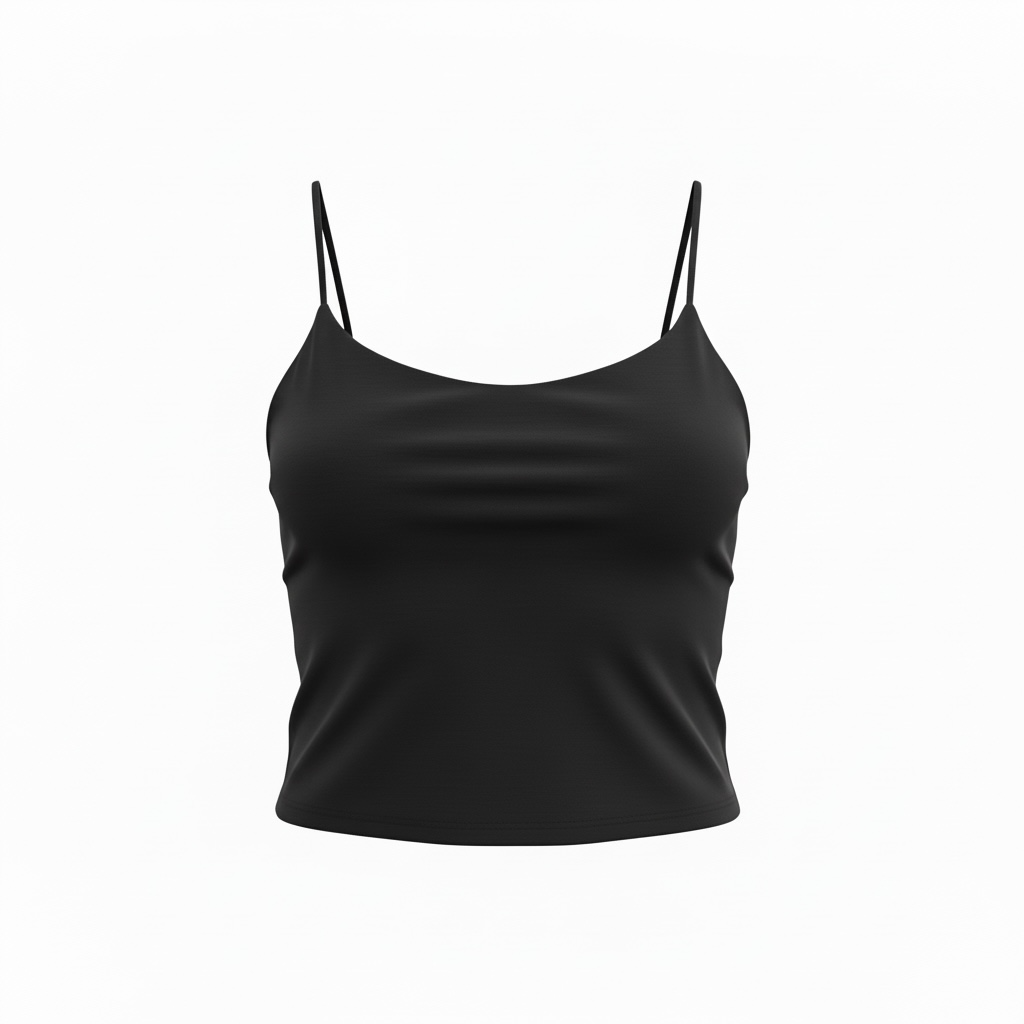 Basic Cropped Top hinterlegt (verschiedene Farben)