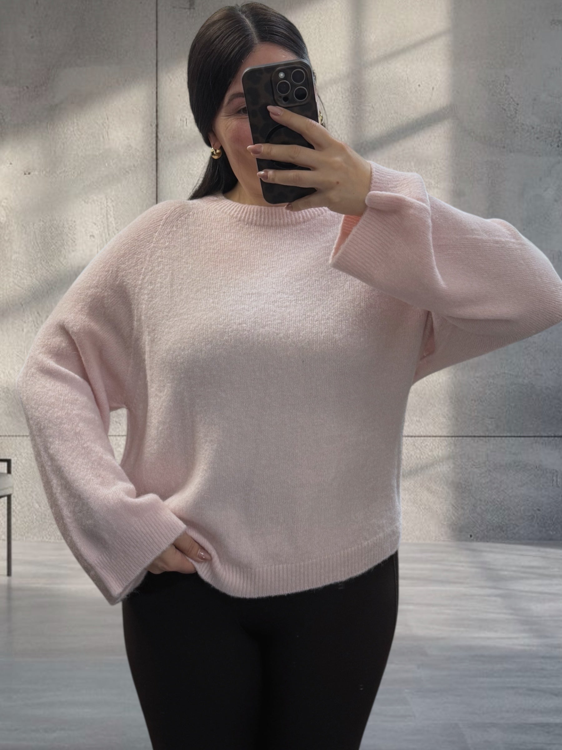 Feiner Alpaka Strickpullover (verschiedene Farben)