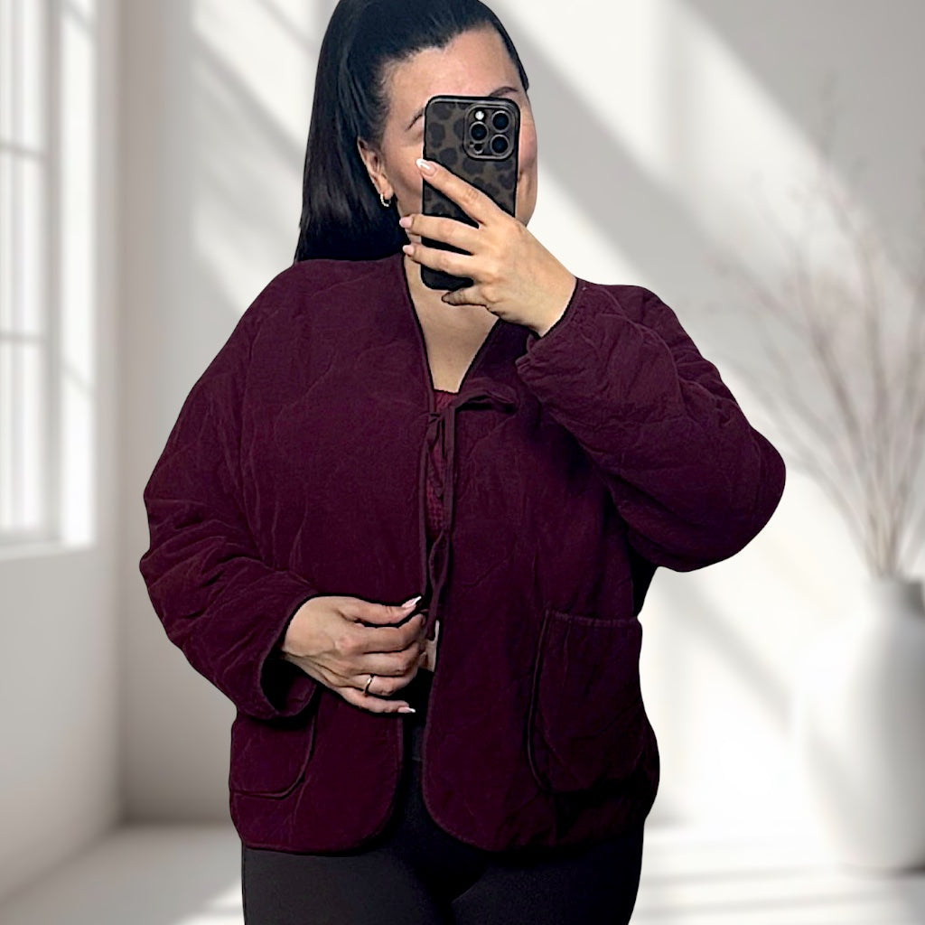 Babycord Bindejacke (verschiedene Farben)