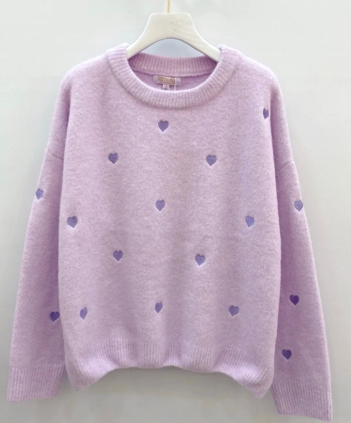 Strickpullover Little Heart (verschiedene Farben)