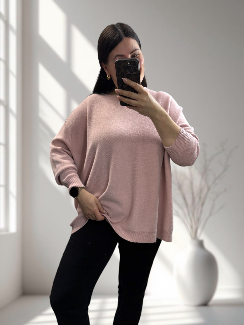 Bestseller Oversize Pullover Leni (Verschiedene Farben)