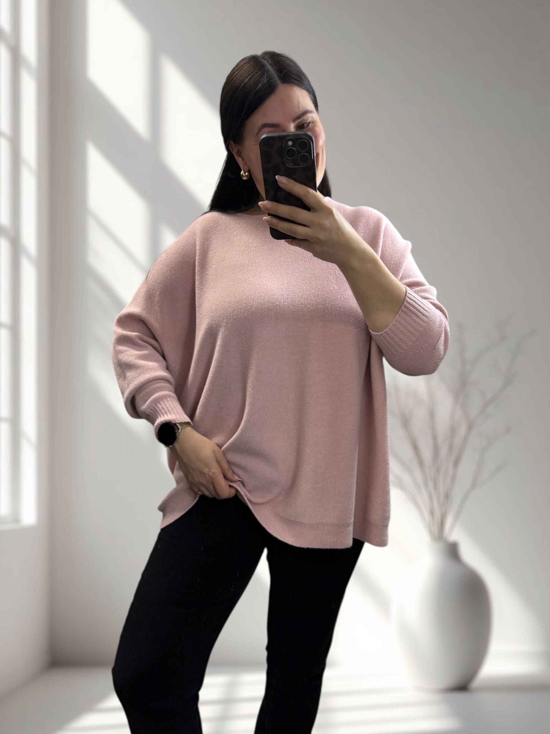 Bestseller Oversize Pullover Leni (Verschiedene Farben)