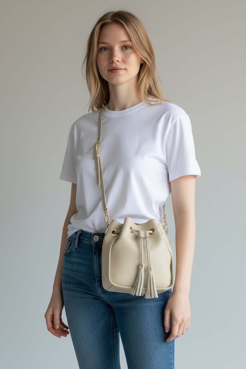 Ledertasche in  braun verschiedenen Farben