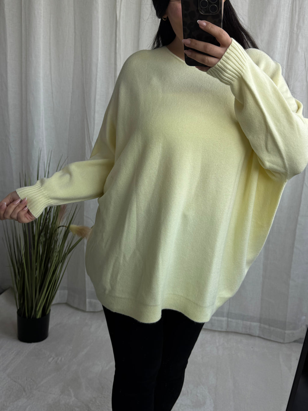 Bestseller Oversize Pullover Leni (Verschiedene Farben)