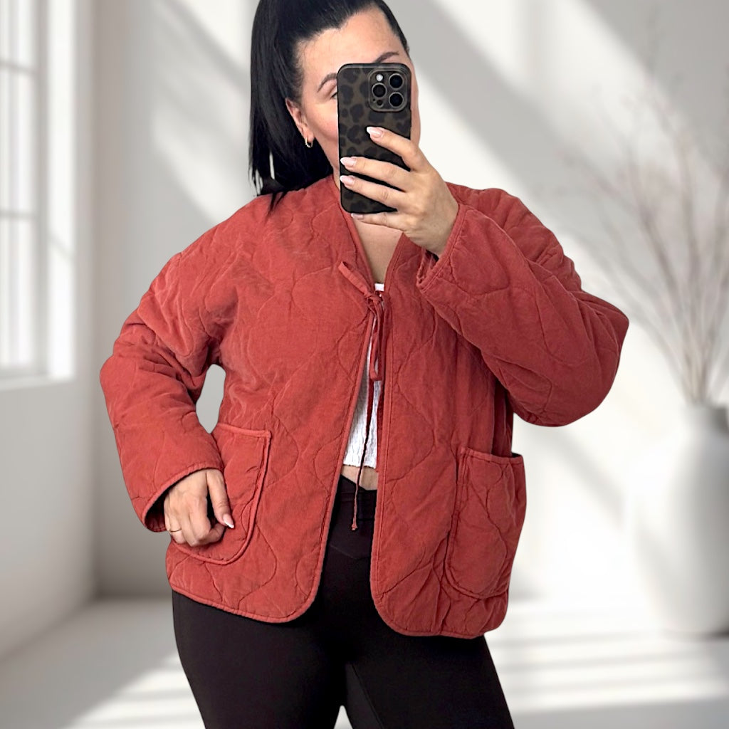 Babycord Bindejacke (verschiedene Farben)