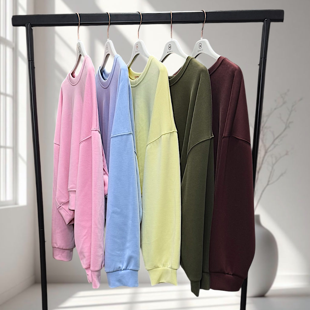 Super soft Cropped Sweatshirt (verschiedene Farben)