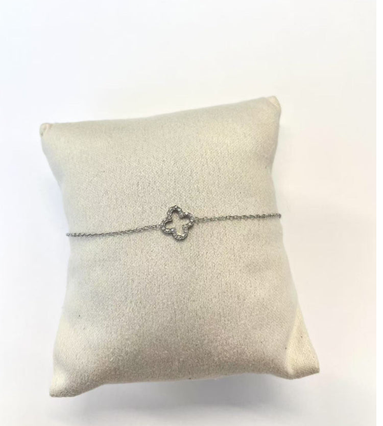 Lucky Leaves Armband Edelstahl (Gold&Silber)