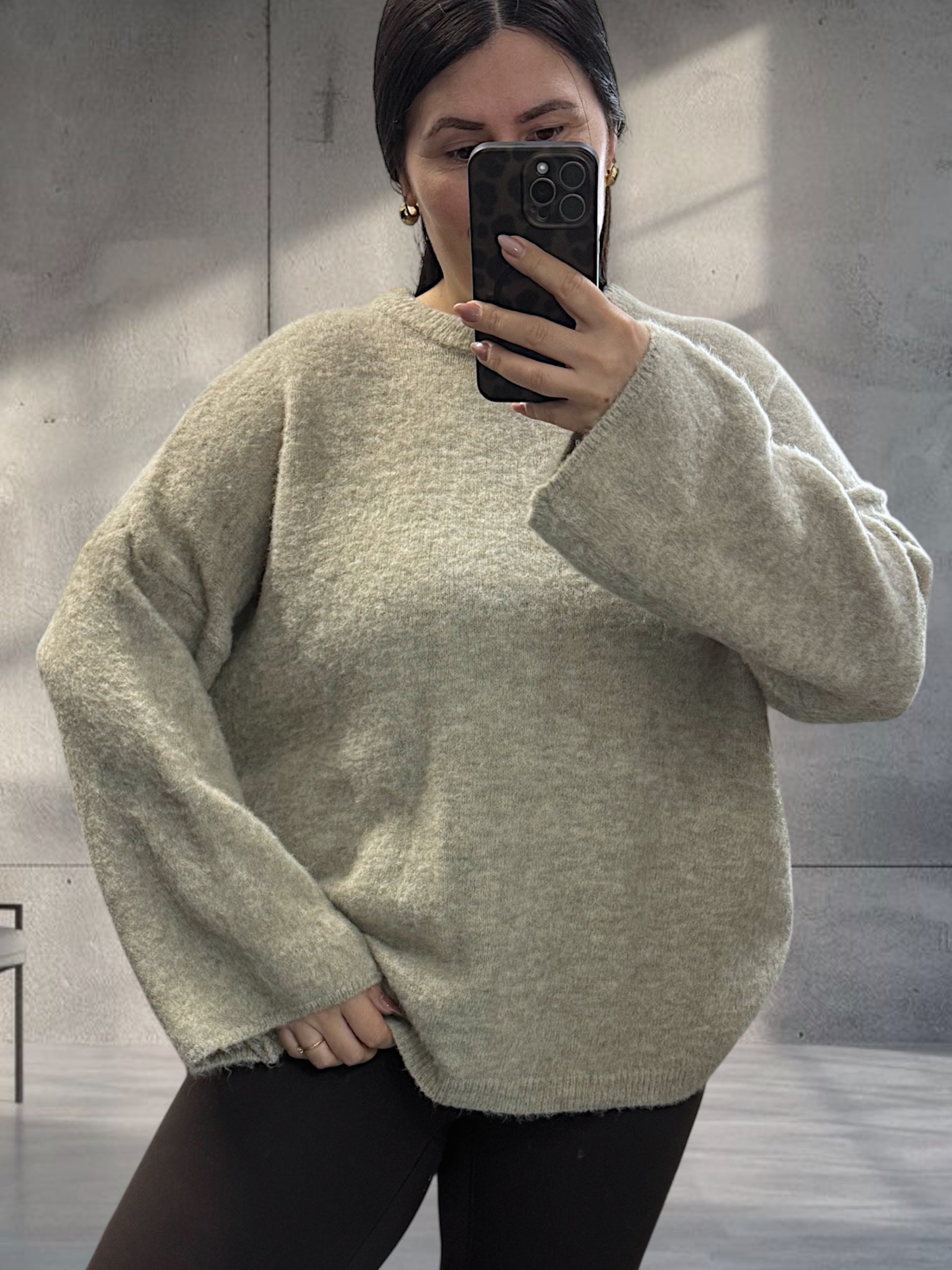 Basic Strickpullover (verschiedene Farben)