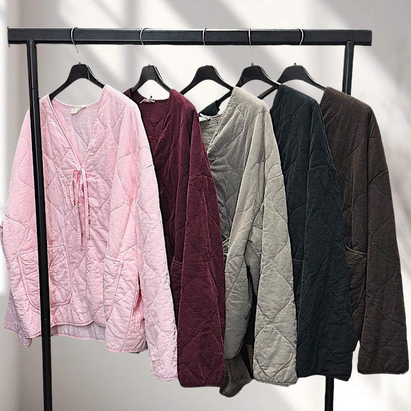 Babycord Bindejacke (verschiedene Farben)