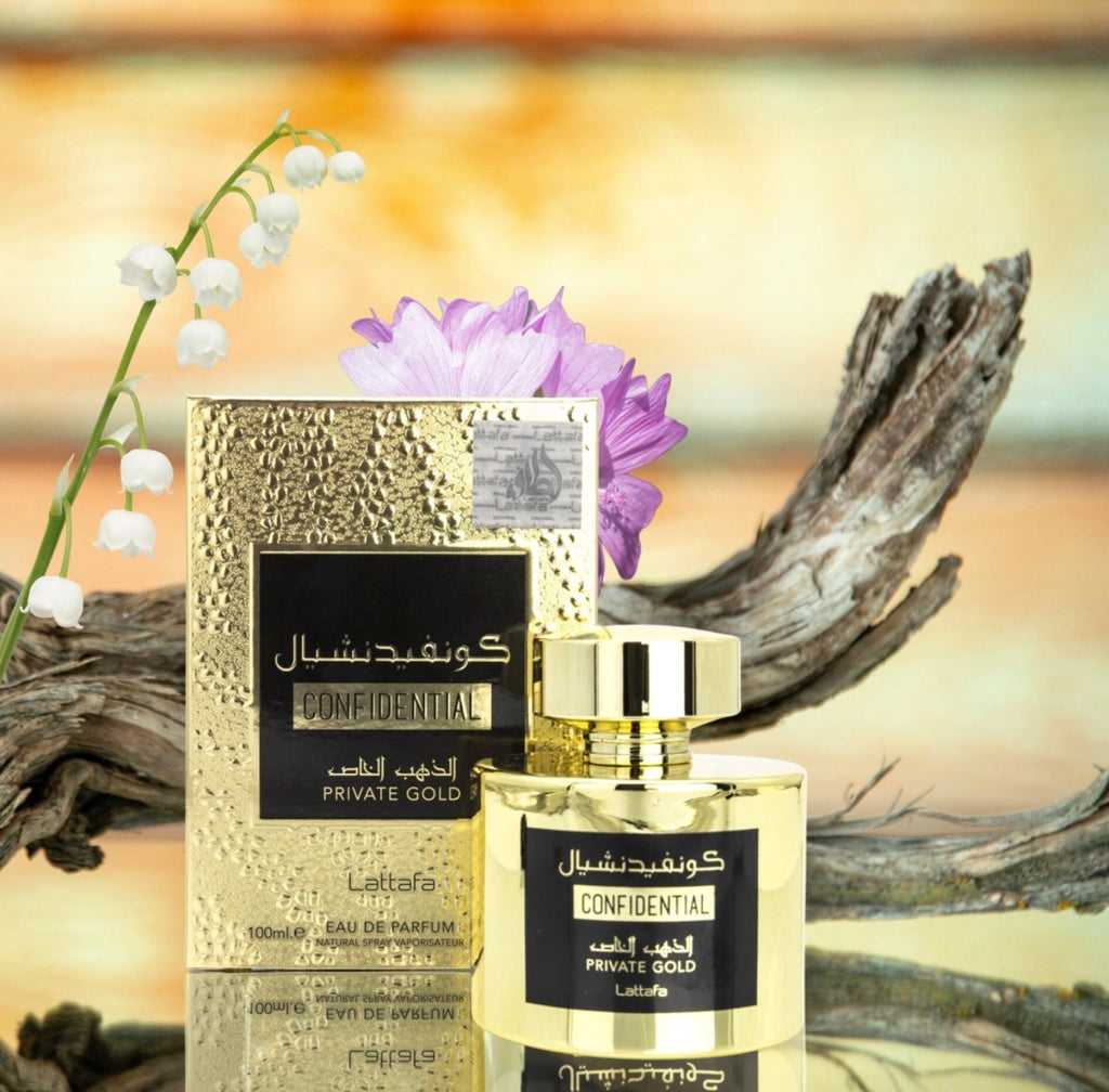 Lattafa Confidential Private Gold Eau de Parfum 100ml (Unisex)
