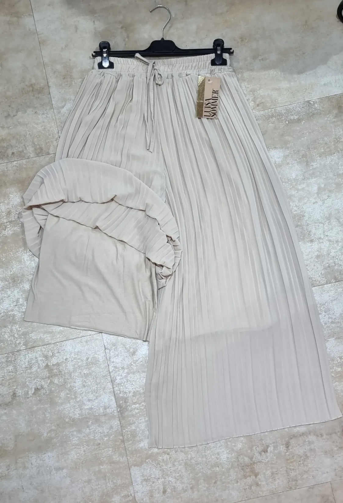 Plissee Hose
