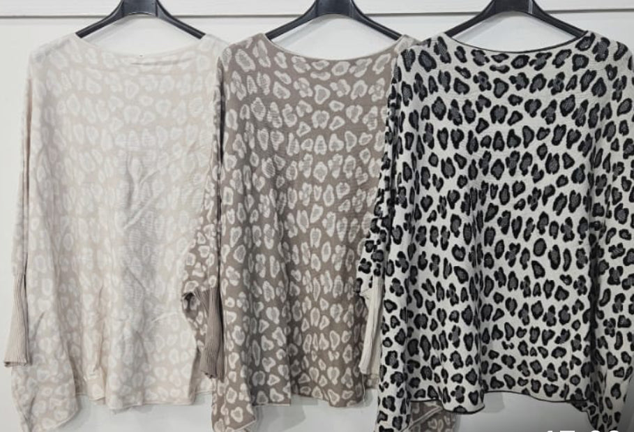 Oversize Pullover Leo-Elli (verschiedene Farben)